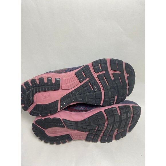 Womens Size 9 Running Shoes Grey Pink Burgundy Adrenaline Pink Soles Brook Wide - Picture 5 of 8